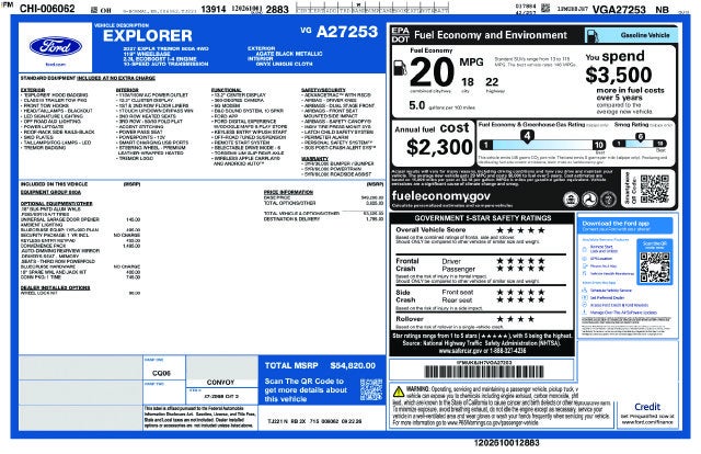 2027 Ford Explorer Tremor