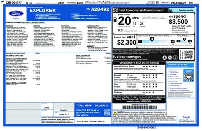 2027 Ford Explorer Platinum