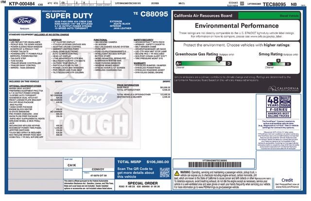 2026 Ford F-450SD King Ranch DRW