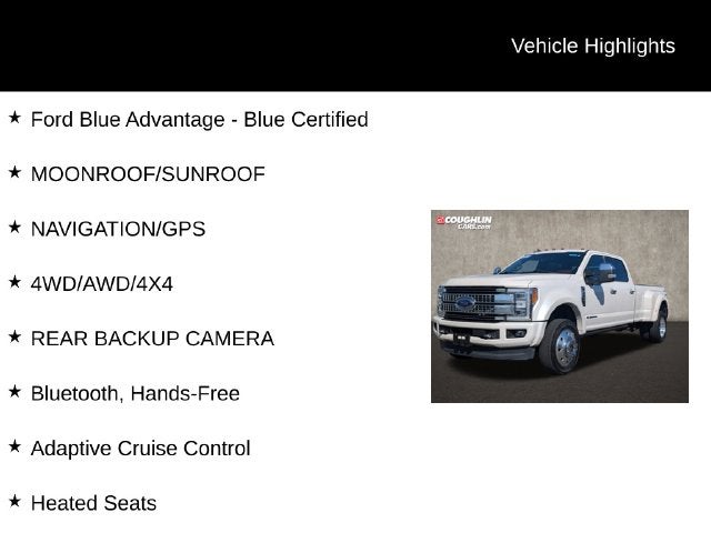 2019 Ford F-450SD Platinum DRW