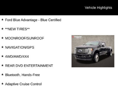 2017 Ford F-450SD Platinum DRW