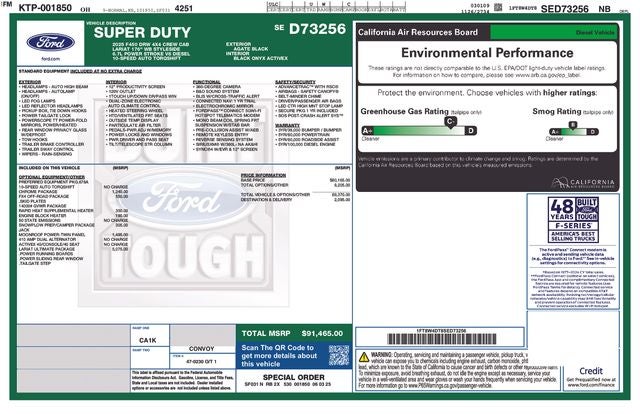 2025 Ford F-450SD Lariat DRW