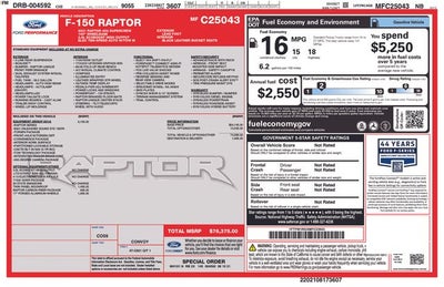 2021 Ford F-150 Raptor