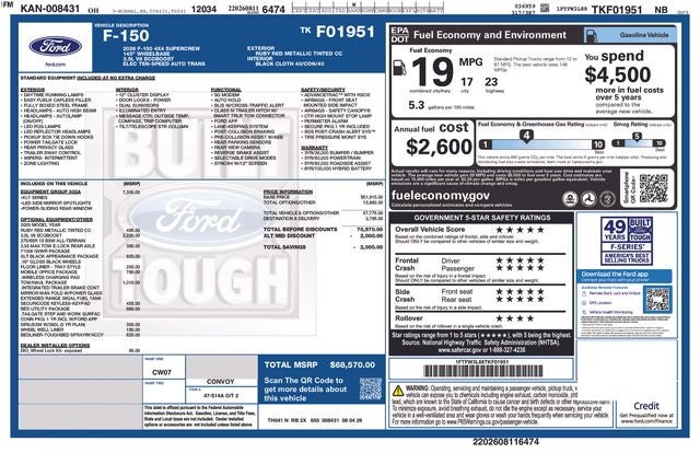 2026 Ford F-150 XLT