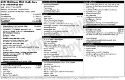 2024 GMC Sierra 2500HD AT4