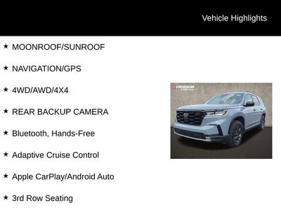 2025 Honda Pilot TrailSport