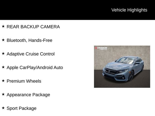 2021 Honda Civic Sport