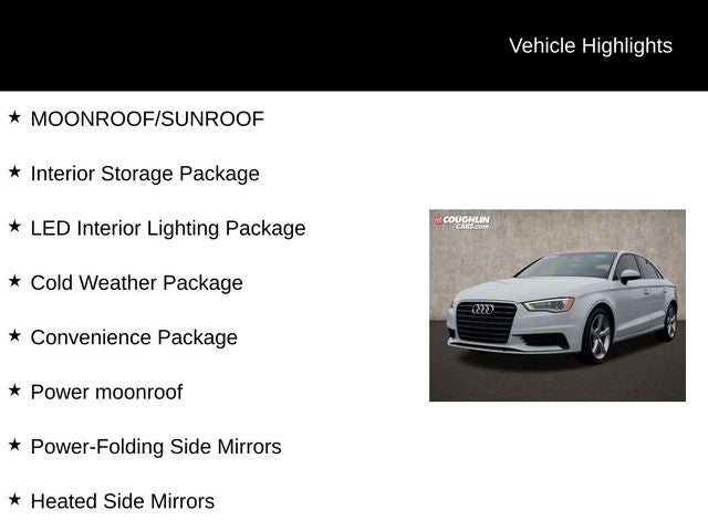 2015 Audi A3 1.8T Premium