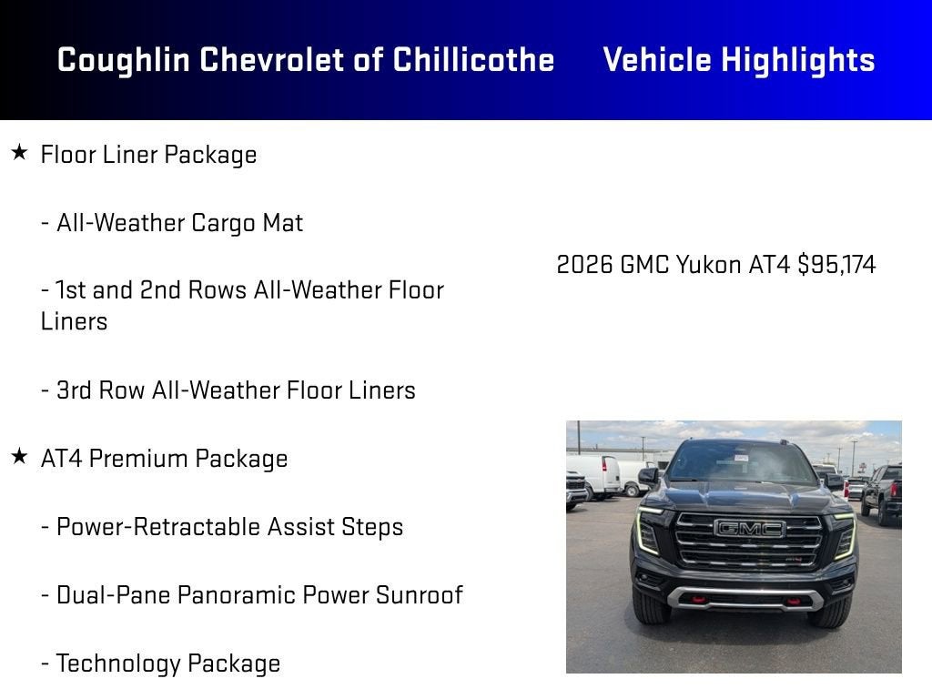 2026 GMC Yukon AT4