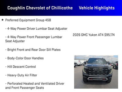 2026 GMC Yukon AT4
