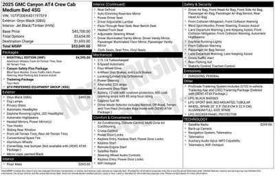 2025 GMC Canyon AT4