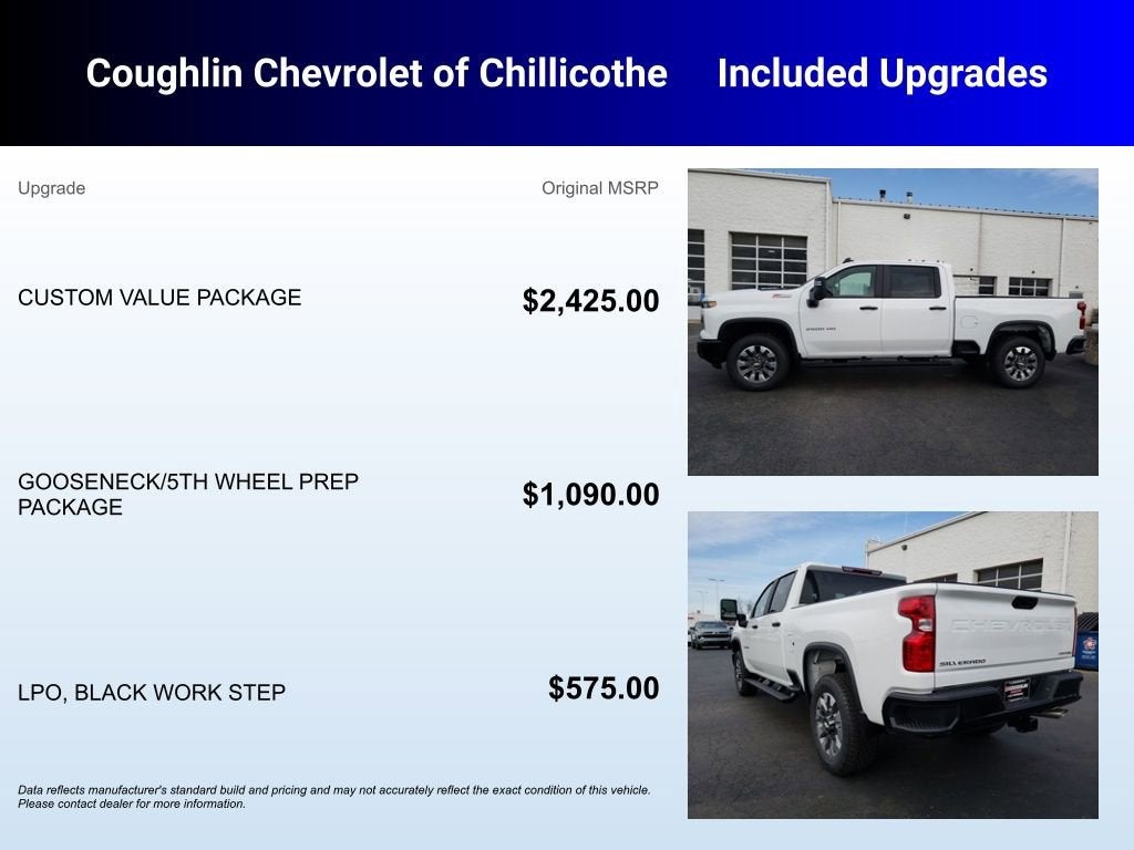 2026 Chevrolet Silverado 2500 HD Custom