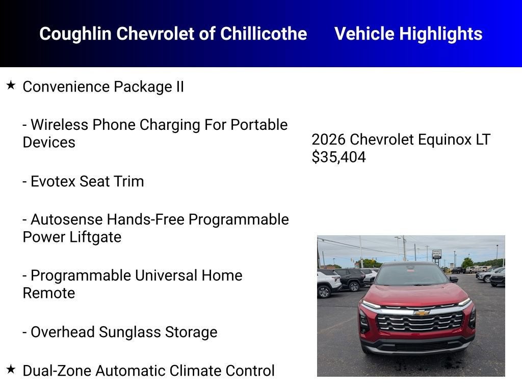2026 Chevrolet Equinox LT