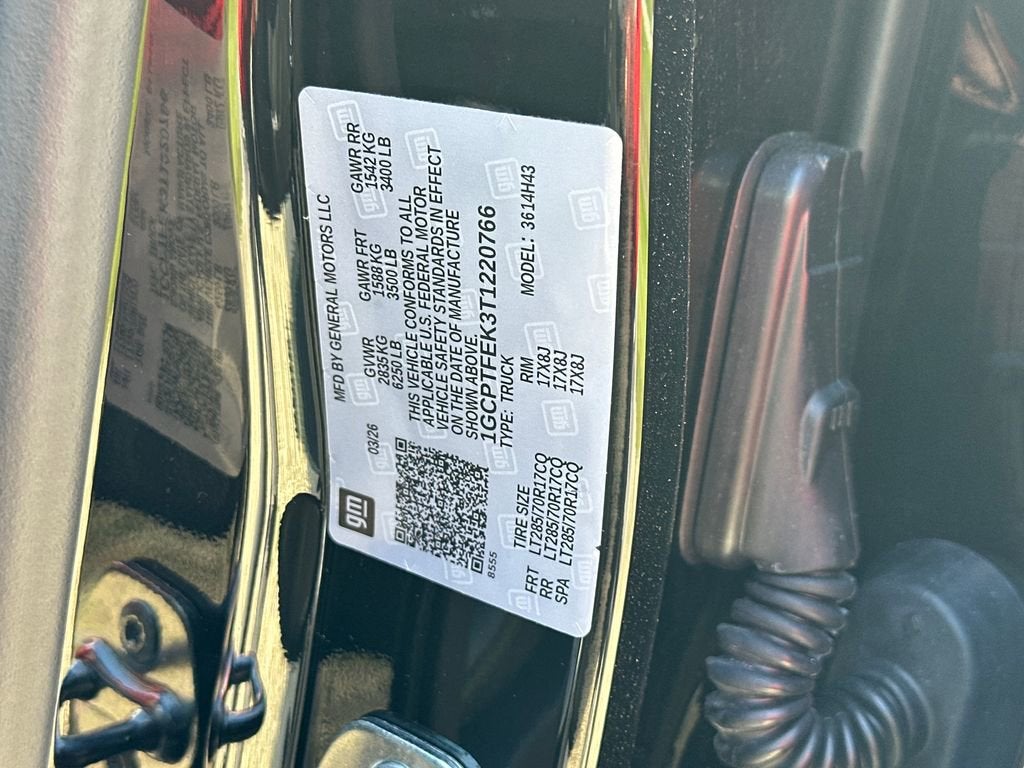 2026 Chevrolet Colorado ZR2