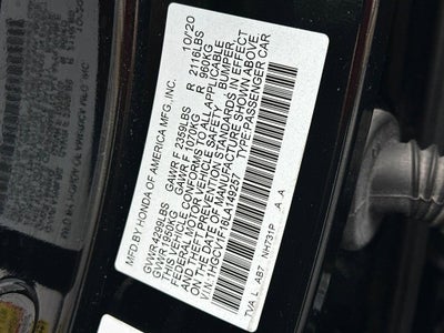 2020 Honda Accord Sedan LX