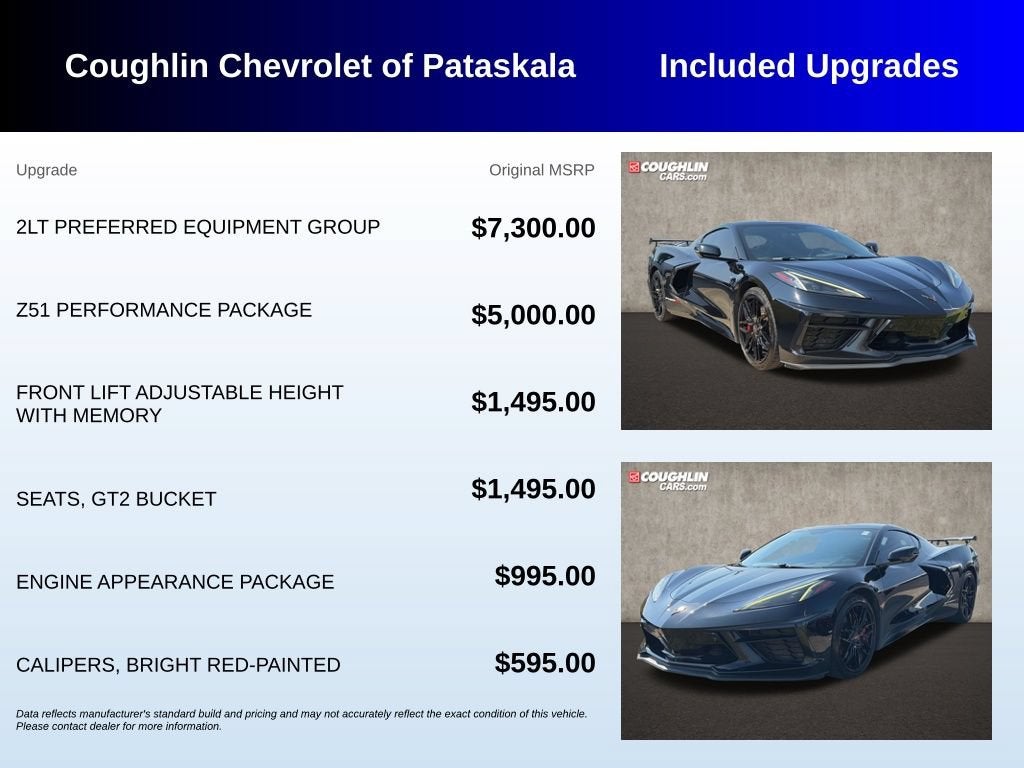 2020 Chevrolet Corvette Stingray 2LT