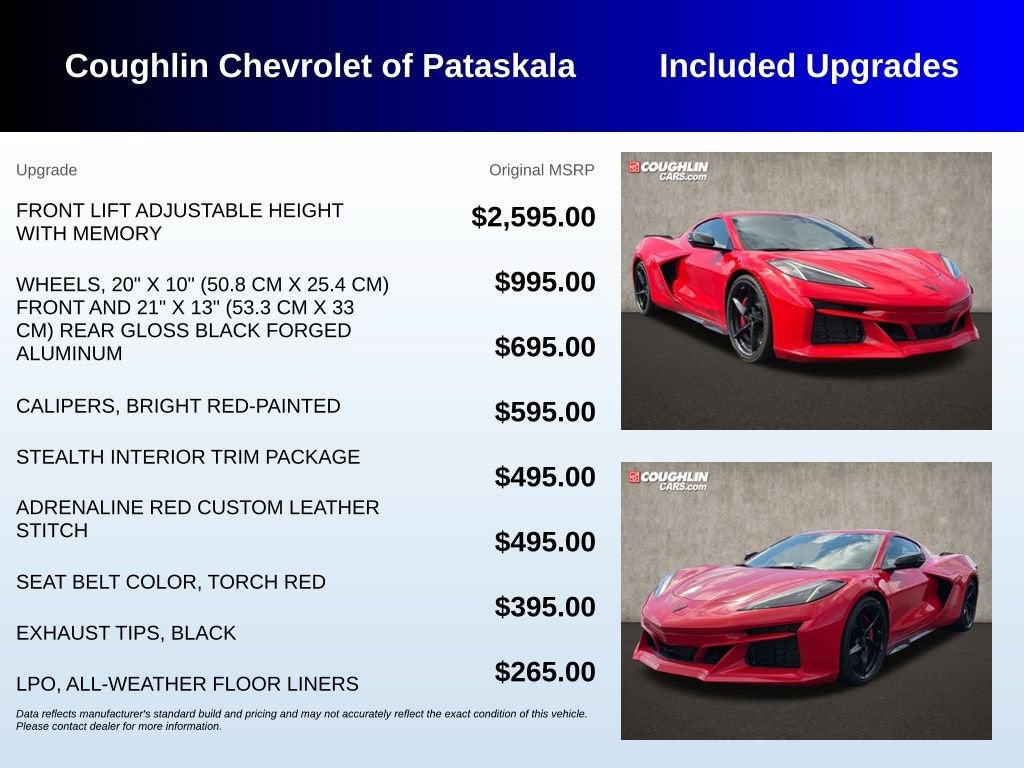 2025 Chevrolet Corvette E-Ray 3LZ