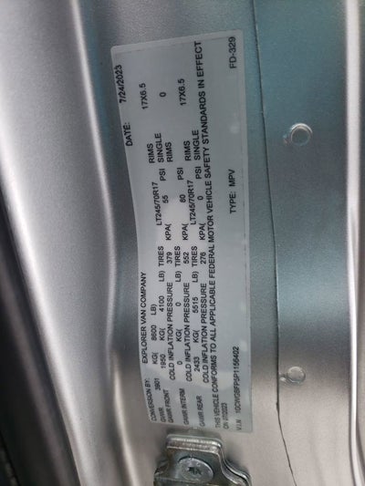 2023 Chevrolet Express Cargo 2500 WT