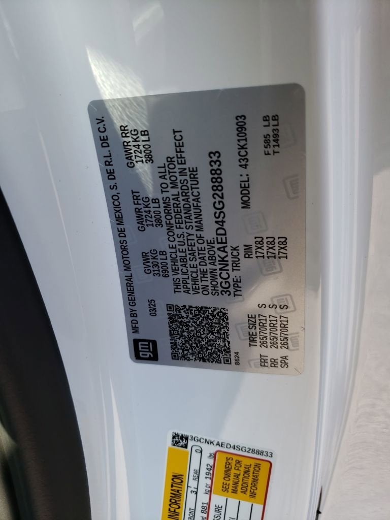 2025 Chevrolet Silverado 1500 WT