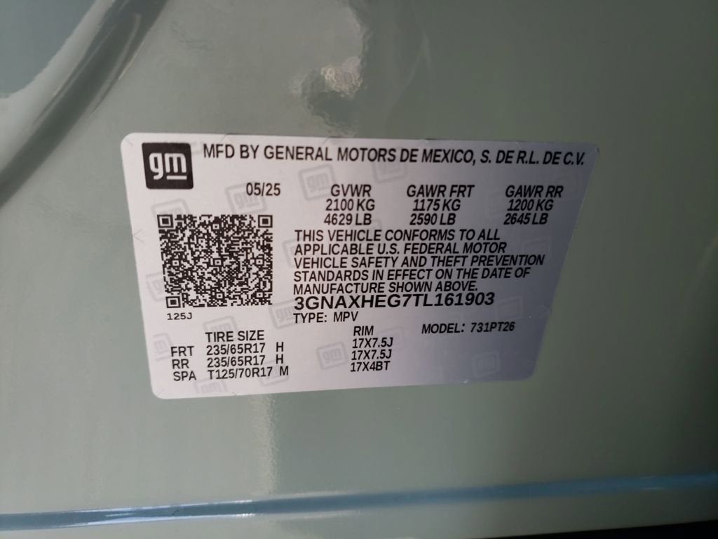 2026 Chevrolet Equinox LT