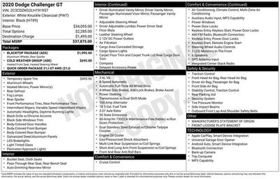 2020 Dodge Challenger GT
