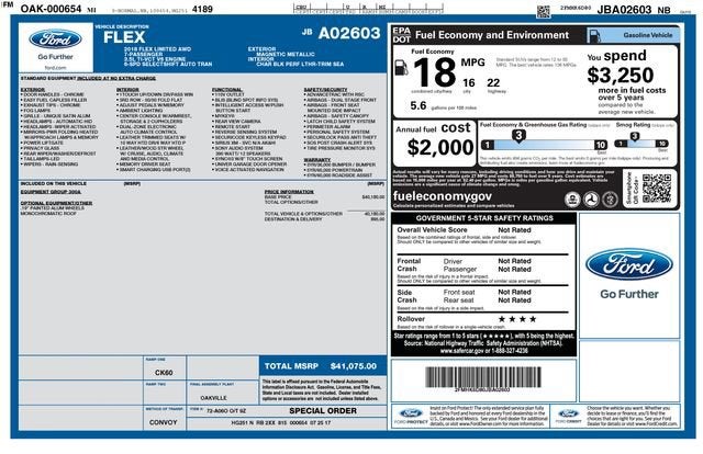 2018 Ford Flex Limited