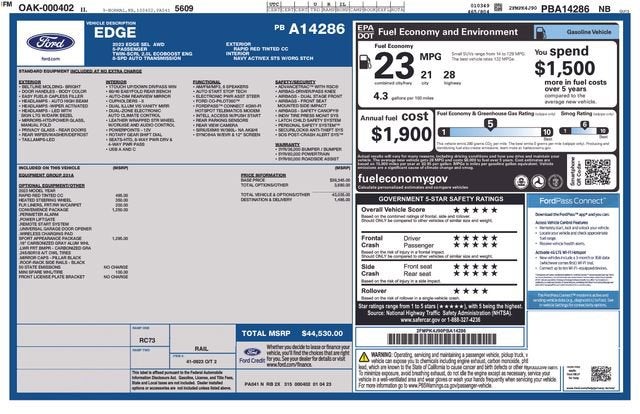 2023 Ford Edge SEL