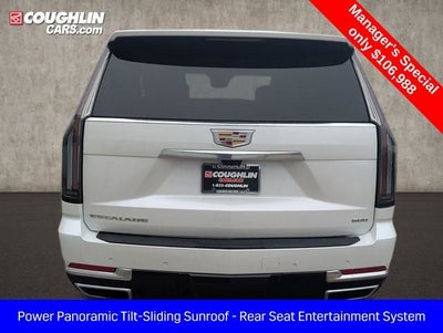 2025 Cadillac Escalade Premium Luxury Platinum